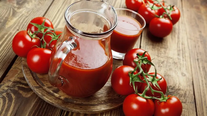 Juices and water